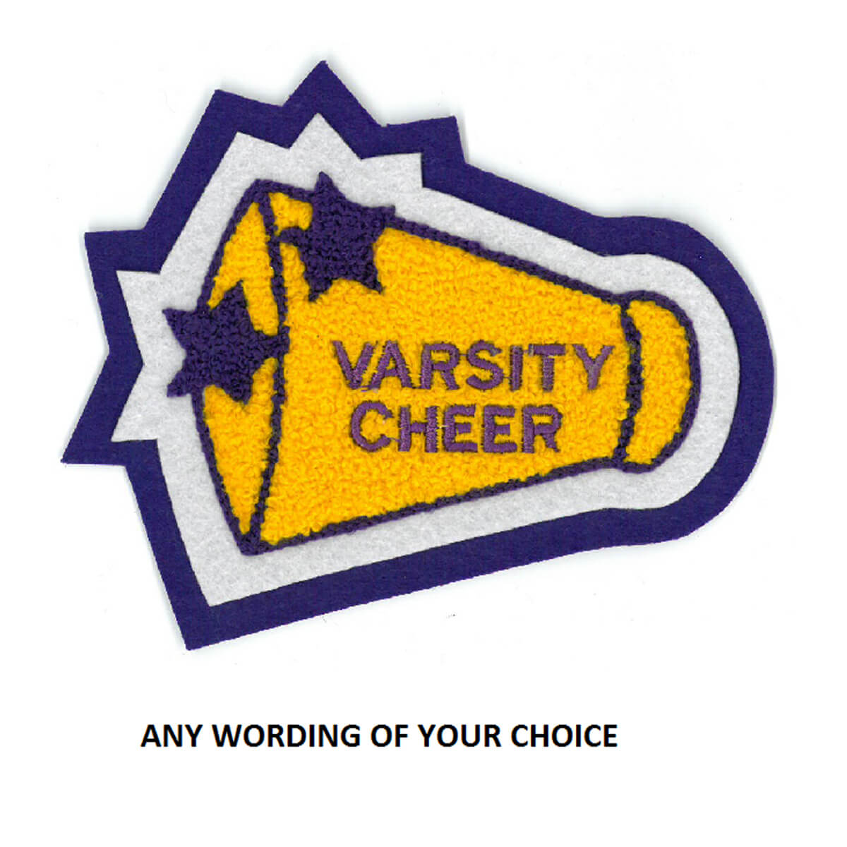 Cheer Megaphone with Stars